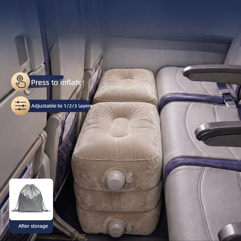 Nadmuchiwany podnóżek do lotów – Travel Accessories Long Flight recenzja i cena