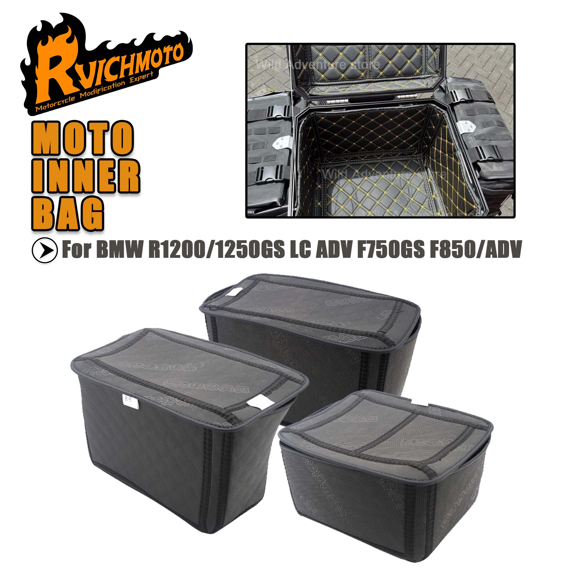  Wkładki do kufrów motocyklow – Luggage Cover Protector recenzja i cena